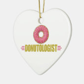 Gewitter Sprinkle Donut Lover Keramik Ornament (Links)