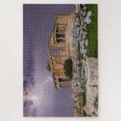 Gewitter über Akropolis in Athen, Griechenland, Eu Puzzle (Vertikal)