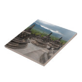 Gewitter über Borobudur Fliese (Seite)