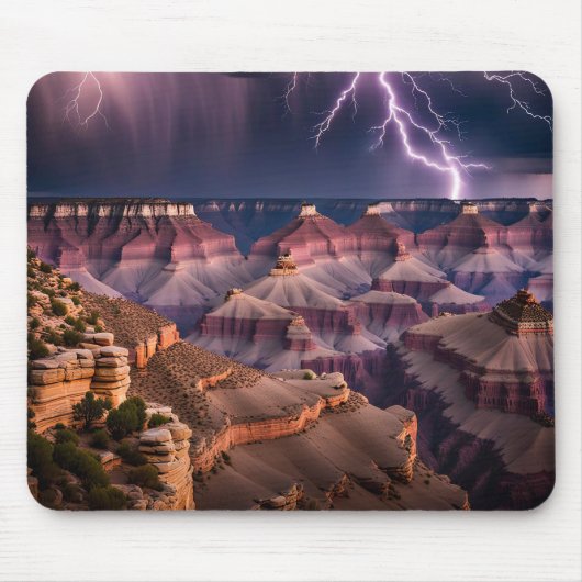 Gewitter über dem Grand Canyon Mousepad (Vorne)
