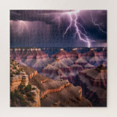 Gewitter über dem Grand Canyon Puzzle (Vertikal)