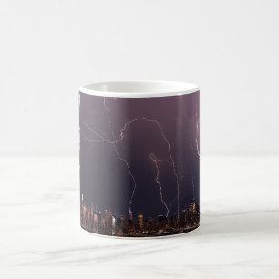 Gewitter über Manhattan, NYC Kaffeetasse
