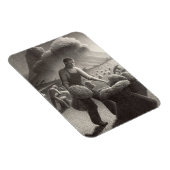 Gewitter von Grant Wood Magnet (Rechte Seite)