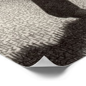 Gewitter von Grant Wood Poster (Ecke)