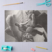 Gewitter von Grant Wood Seidenpapier (Basteln)