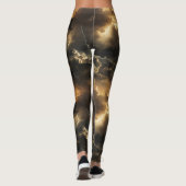 Gewitter Wolkenmuster Leggings (Rückseite)