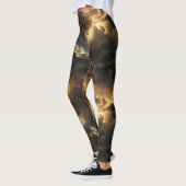 Gewitter Wolkenmuster Leggings (Links)