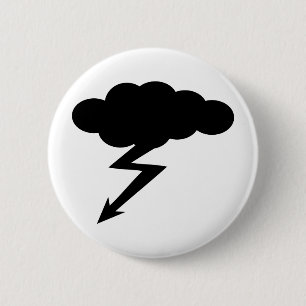 Gewitterblitz Button