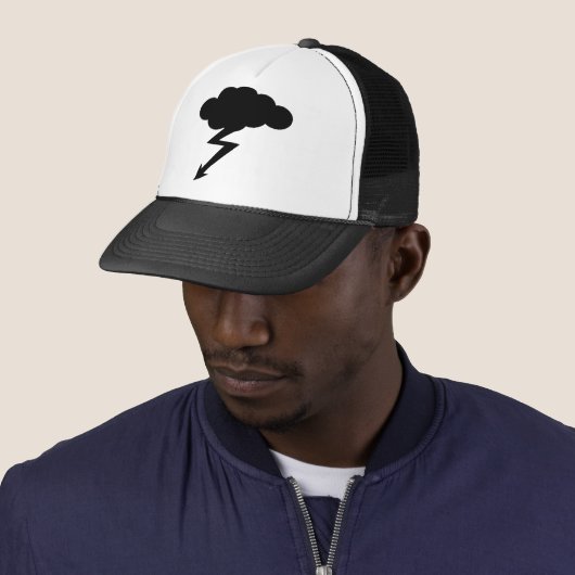 Gewitterblitz Truckerkappe (Beispiel)
