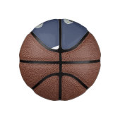 Gewitterhühner im Weltraum - Cartoon Mini Basketball (Rechts)