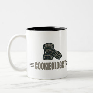 Gewitterkekse Zweifarbige Tasse