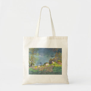 Gewitterstürmmalerei Aquarell Tragetasche