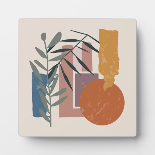 gewitterte Formen und Stiele Fotoplatte (Vorderseite)