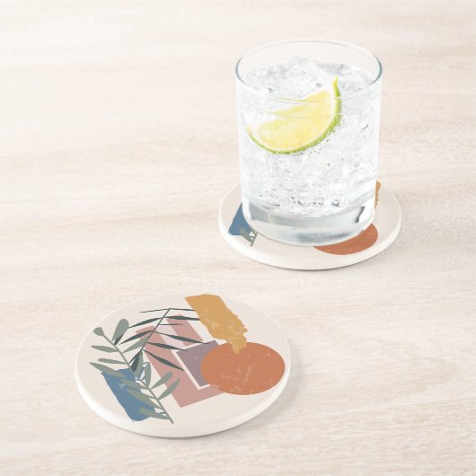 gewitterte Formen und Stiele Getränkeuntersetzer (Seite)