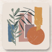 gewitterte Formen und Stiele Getränkeuntersetzer (Vorderseite)