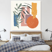 gewitterte Formen und Stiele Leinwanddruck (Insitu (Schlafzimmer))