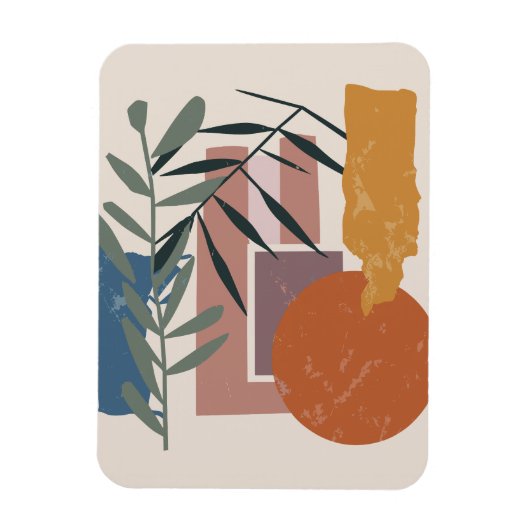 gewitterte Formen und Stiele Magnet (Vertikal)