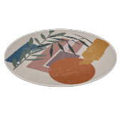 gewitterte Formen und Stiele Schneidebrett (Ecke)