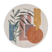 gewitterte Formen und Stiele Schneidebrett (Vorderseite)