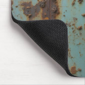 Gewitterte industrielle Metallstruktur Mousepad (Ecke)