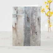 Gewitterte Motherboards Holzputz Hintergrund Textu Karte (Gelbe Blume)