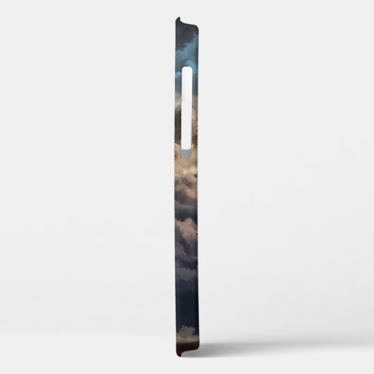 Gewitterter Case-Mate iPhone Hülle (Rückseite / Links)