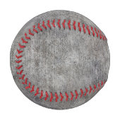 Gewitterter Gray Cement Sidewalk Baseball (Vorderseite Links)