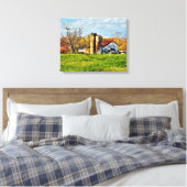 Gewitterter im Herbst Leinwanddruck (Insitu (Schlafzimmer))