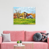Gewitterter im Herbst Leinwanddruck (Insitu (Wohnzimmer))