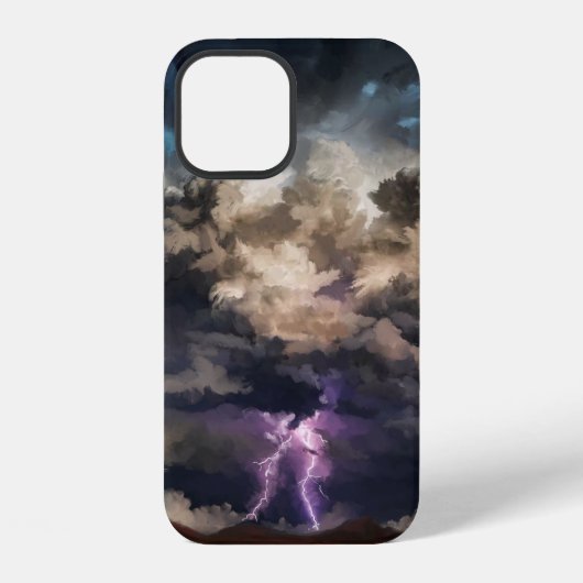 Gewitterter iPhone Hülle (Rückseite)