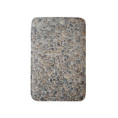Gewitterter Kies Cool Funny Realistic Cobblestone Badematte (Vorderseite Vertikal)