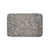 Gewitterter Kies Cool Funny Realistic Cobblestone Badematte (Vorderseite)