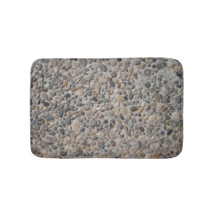 Gewitterter Kies Cool Funny Realistic Cobblestone Badematte
