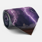 Gewitterter Krawatte (Gerollt)