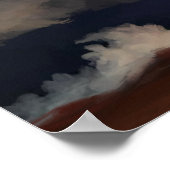 Gewitterter Poster (Ecke)