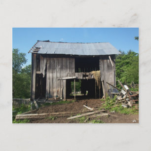 Gewitterter Postkarte