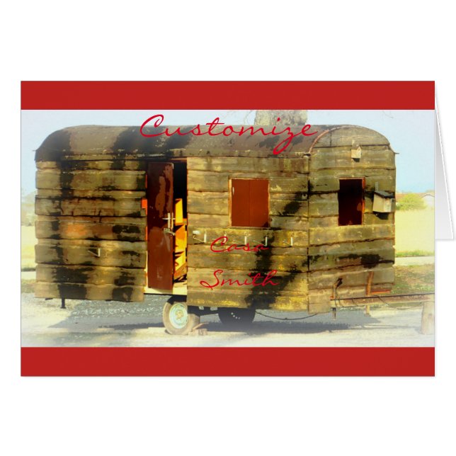 Gewitterter Sinti und Roma Caravan Thunder_Cove je (Vorderseite (Horizontal))