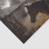 Gewitterter-Stall-Dekoupage Seidenpapier (Ausschnitt)