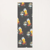 Gewitterter Yoga nach diesem einzigen Cartoon Yogamatte (Rückseite)