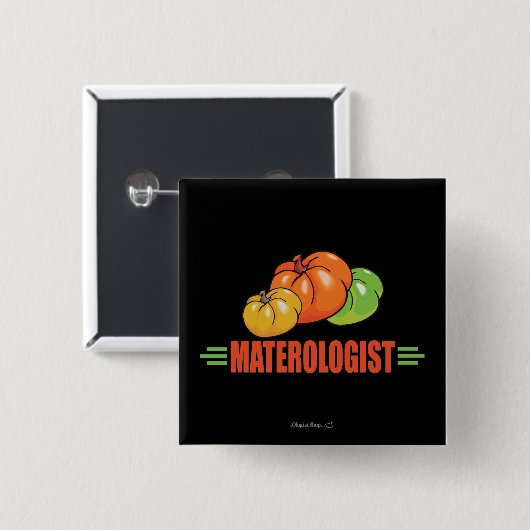 GewitterTomaten Button (Vorne & Hinten)