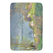 Gewitterungsbild Wasserfarbe Badematte (Vorderseite Vertikal)