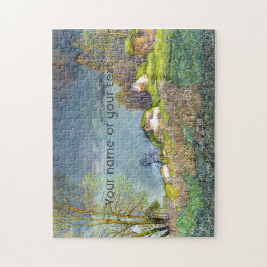 Gewitterungsbild Wasserfarbe Puzzle (Vertikal)