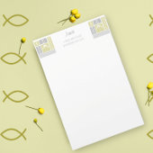 Gewitterungswelle für nautisches Gelb und graue An Briefpapier