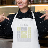 Gewitterungswelle für nautisches Gelb und graue An Schürze