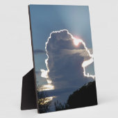 Gewitterwolke blockiert die Sonne Fotoplatte (Seite)