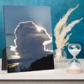 Gewitterwolke blockiert die Sonne Fotoplatte (Seite)