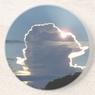 Gewitterwolke blockiert die Sonne Untersetzer