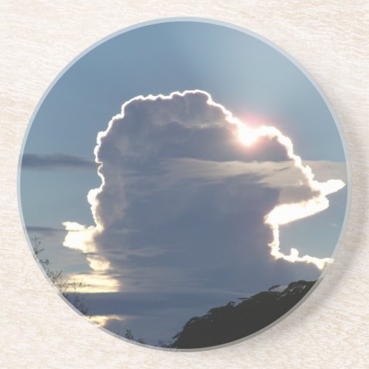 Gewitterwolke blockiert die Sonne Untersetzer (Vorne)