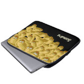 Gewitterwürmer Laptopschutzhülle (Vorne Knopf)