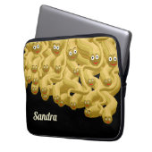 Gewitterwürmer Laptopschutzhülle (Vorderseite Links)